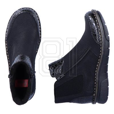 28. Comfortable, insulated ankle boots with zippers Rieker W RKR555
