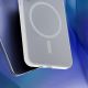 24. 3mk Smoke MagCase for iPhone 17 Pro - White-Translucent