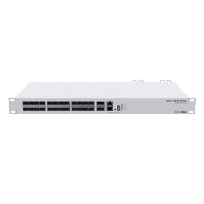 11. Switch Mikrotik CRS326-24S+2Q+RM 25p Managed Fast/10G