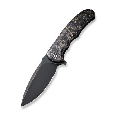 CIVIVI Praxis Shredded Carbon Gold Knife