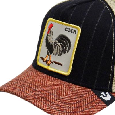 6. Goorin Bros. Moon Rooster Cock Trucker Cap - 101-1486-NVY