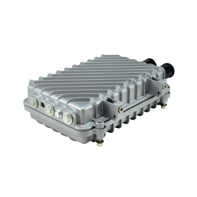 5. CS LevelOne 2xRJ45 outdoor PoE signal amplifier 100Mbps/IP66 silver