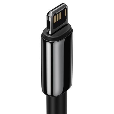 3. Baseus Tungsten USB - Lightning cable 2.4 A 1 m black (CALWJ-01)