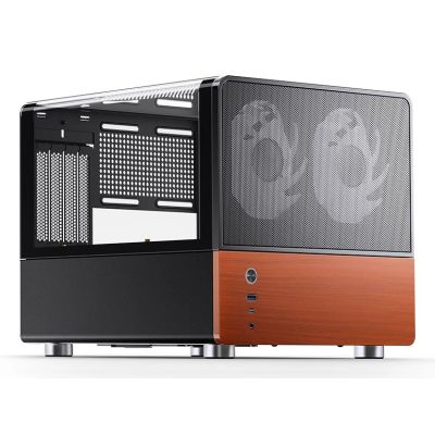 Jonsbo V12 PC Gehäuse, Mini-Tower, Micro-ATX - black