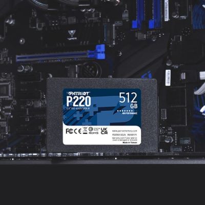5. SSD PATRIOT P220 512GB SATA3 2.5"