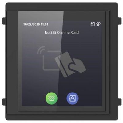 4. Hikvision DS-KD-TDM intercom part Display