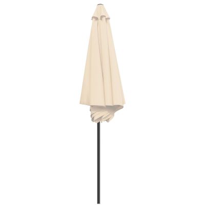 30. GARDEN UMBRELLA 300CM FOLDING BEIGE