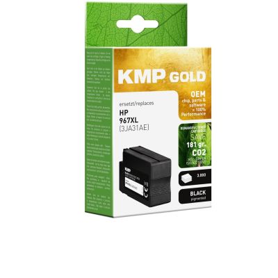 2. KMP 1766.6201 ink cartridge 1 pc. Original High (L) Yield Black