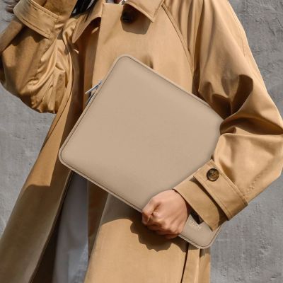 9. Tech-Protect Neoslim 13-14" Laptop Bag - Beige