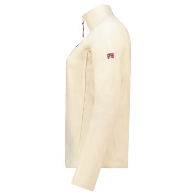 5. Geographical Norway Women’s Fleece Jacket TUG FZ OFF WHITE DB LADY 268 (WA1722F/GN-OFF WHITE)