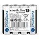 EVERACTIVE PRO ALKALINE BATTERIES AA, LR6, SHRINK 4 PCS, 1250 mAh, HIGH PERFORMANCE, LR6PRO4T