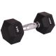 HEX RUBBER Dumbbell 8 KG ENERO FIT