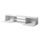 2. TV cabinet SLIDE 200K 200x40xH37 all in white gloss