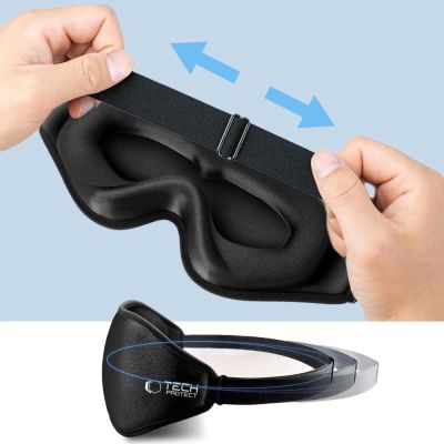 7. Tech-Protect Eyeshade Sleep Mask - Black