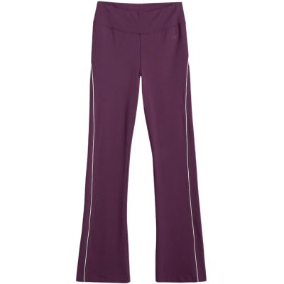2. Women's leggings 4F CAS F260 burgundy 4FWSS26TTIGF260 60S