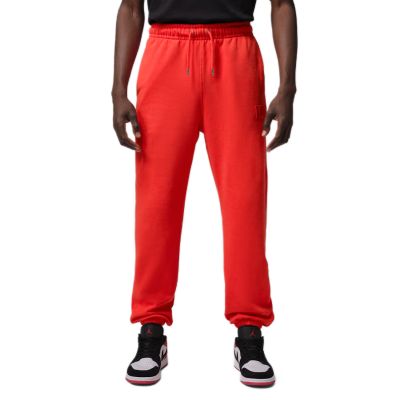 Air Jordan Flight Fleece Men's Sports Pants Red - FV7251-673