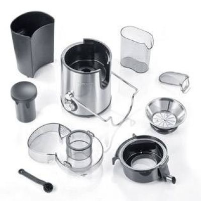 2. Severin ES 3566 Juicer Centrifugal Juicer 400W Black, Stainless Steel