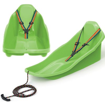 GREEN MINI TOPO PLASTIC SLED