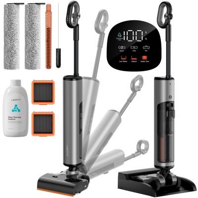 27. UWANT D800 Wet&Dry Upright Vacuum Cleaner with Mopping Function and Charging Station - Gray