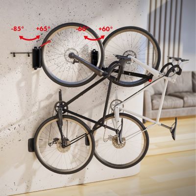 3. MACLEAN WALL-MOUNTED BIKE RACK, 35KG MAX MC-499