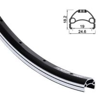VIPER rim 28'' 622x19 black 36 holes