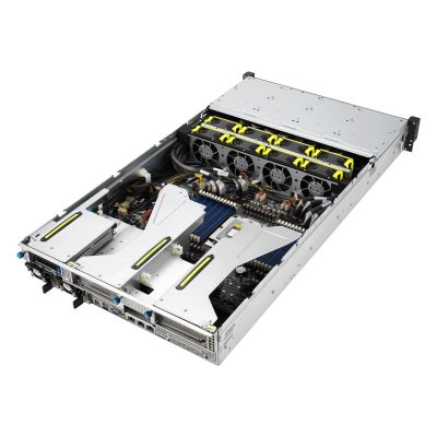 7. Asus Rack Platform (2U) RS520A-E12-RS24U AMD Epyc 9004 (24x NVMe, 2xM.2, 2x10Gbe, IPMI, 1+1 1600W)