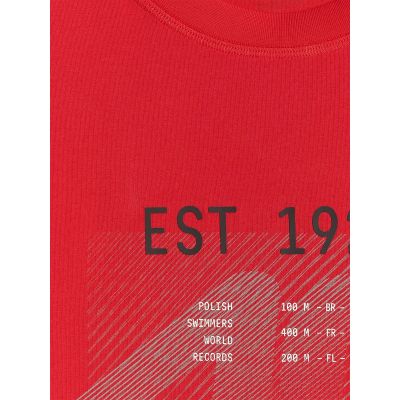 6. Men's regular printed T-shirt 4F 4FRSS26TTSHM4039-62S