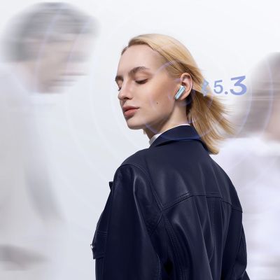 7. Baseus Bowie E5 TWS Wireless Headphones - Blue