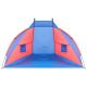 8. BEACH SHELTER SUN 200x120x120cm BLUE-RED ENERO CAMP