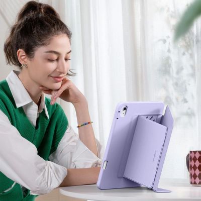 6. ESR Flip Hybrid Case for iPad 10.9" 2020-2022 (4th / 5th gen.) / 11" 2024-2025 (6th / 7th gen.) - Purple