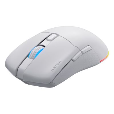 4. HATOR Pulsar 3 Wireless Gaming Mouse Ambidextrous RF Wireless + Bluetooth + USB Type-C Optical 12000 DPI