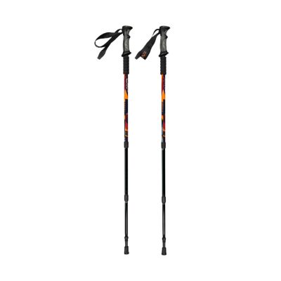 CMP Bern Trekking Poles Black and Orange 3B36297 C905