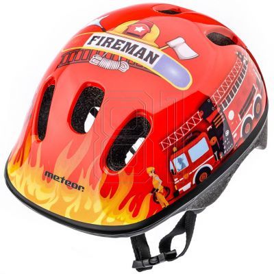 4. Bicycle helmet Meteor KS06 Firetracker size XS 44-48 cm Jr 24836