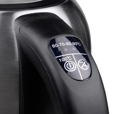 4. Electric kettle Adler CR 1253 (2200W 1.7l; stainless steel color)