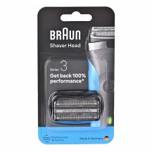 BRAUN Series Replacement Blades, Black