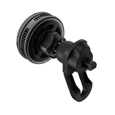 3. Acefast D66 Magnetic Car Air Vent Mount with Qi2 25W Wireless Charging and Cooling - Black