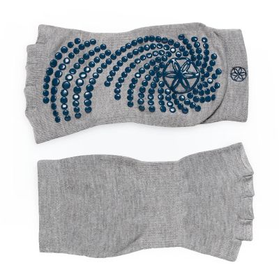 14. GAIAM 63708 Non-Slip Toeless Yoga Socks