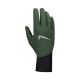 Nike Pacer Midweight Men's Running Gloves Green and Black N1010535313 M