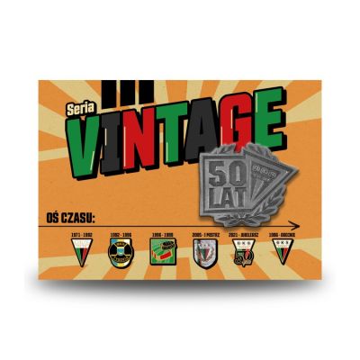 9. GKS Tychy 50th Anniversary Pin