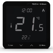 Wired room temperature controller black R-S3