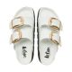 4. Lee Cooper Women's Slides White LCW-26-35-4460LA