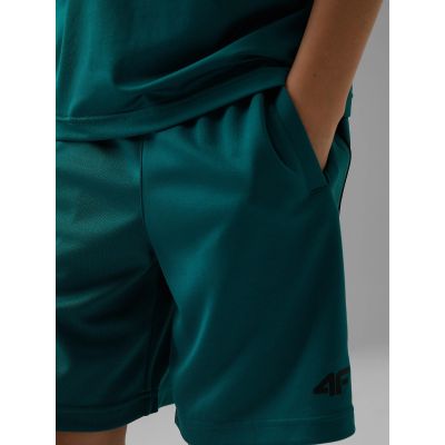 5. Boys' quick-drying sports shorts 4F 4FJRSS26TFSHM1693-46S