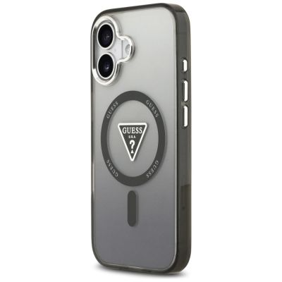 2. Guess IML Gradient Triangle Logo MagSafe case for iPhone 17 - black