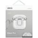 2. Uniq Glase Pro Case for AirPods 4 - Transparent