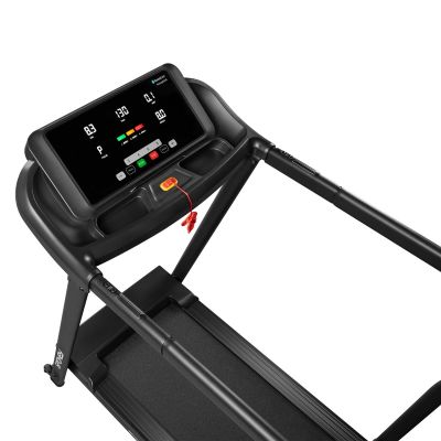 11. Spokey MOVI electric treadmill with handrails