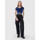 6. Women's crop top plain t-shirt 4F 4FRSS25TTSHF2695-31S