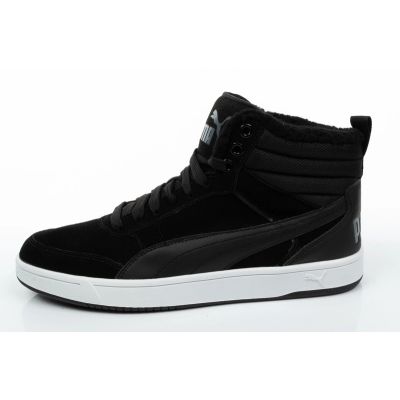 2. Puma men's Rebound Street black insulated ankle boots