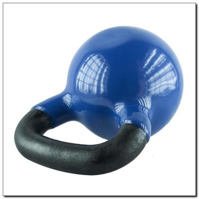 2. Blue HMS KNV16 cast iron kettlebell 16kg