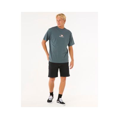 4. RIP CURL Pill Icon Tee Turquoise