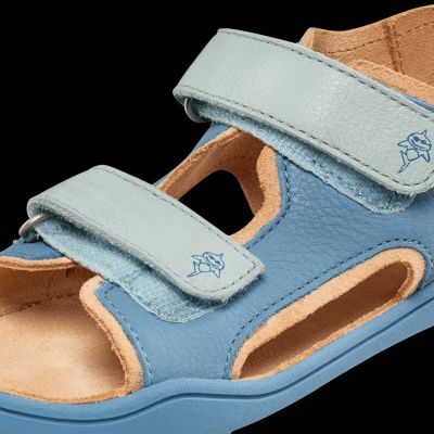 9. Affenzahn Sandal Leather Airy Shark (01394-30211)